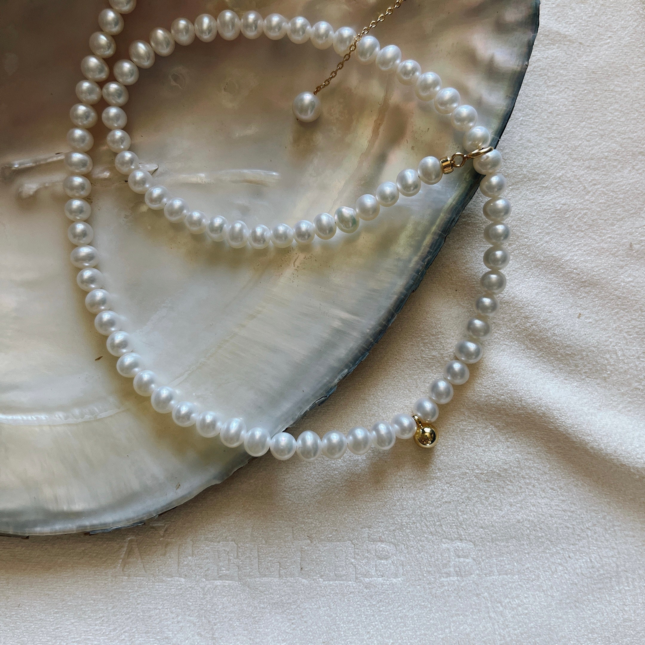 The Doux Baby Pearl Necklace